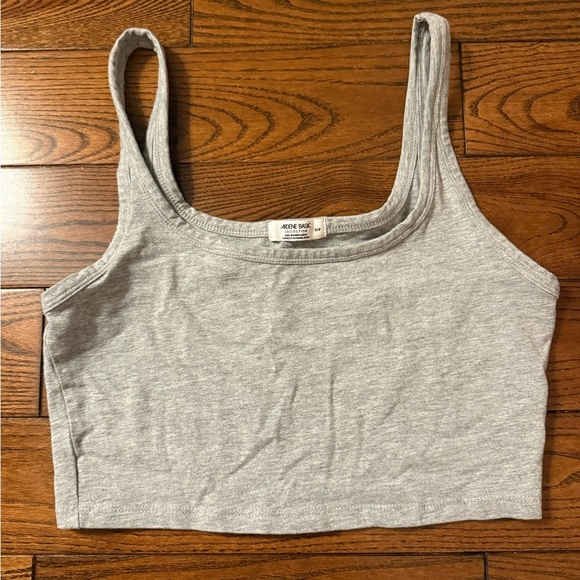 Ardene Tops - Light Gray Women's Crop Top